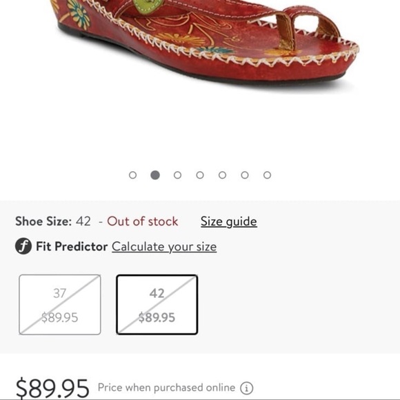 L'Artiste by Spring Step Santorini Women’s Sandals Sz 40 - Picture 10 of 12